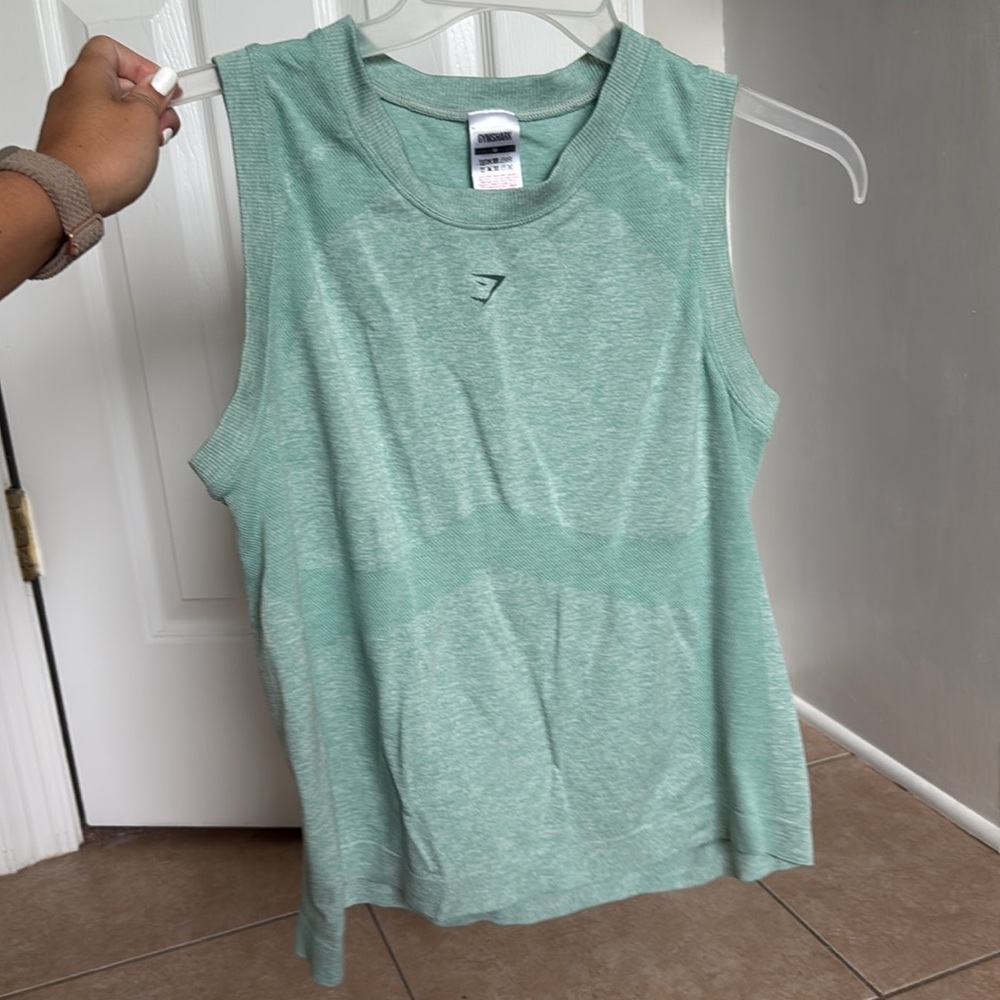 Light green Gymshark Women’s tank